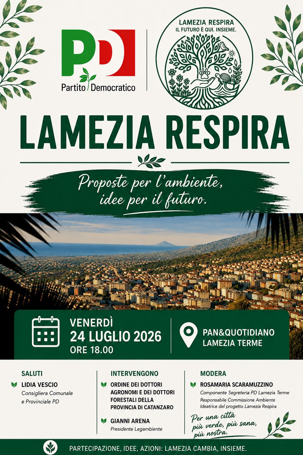 Lamezia Respira. Proposte per l'ambiente , idee per il futuro