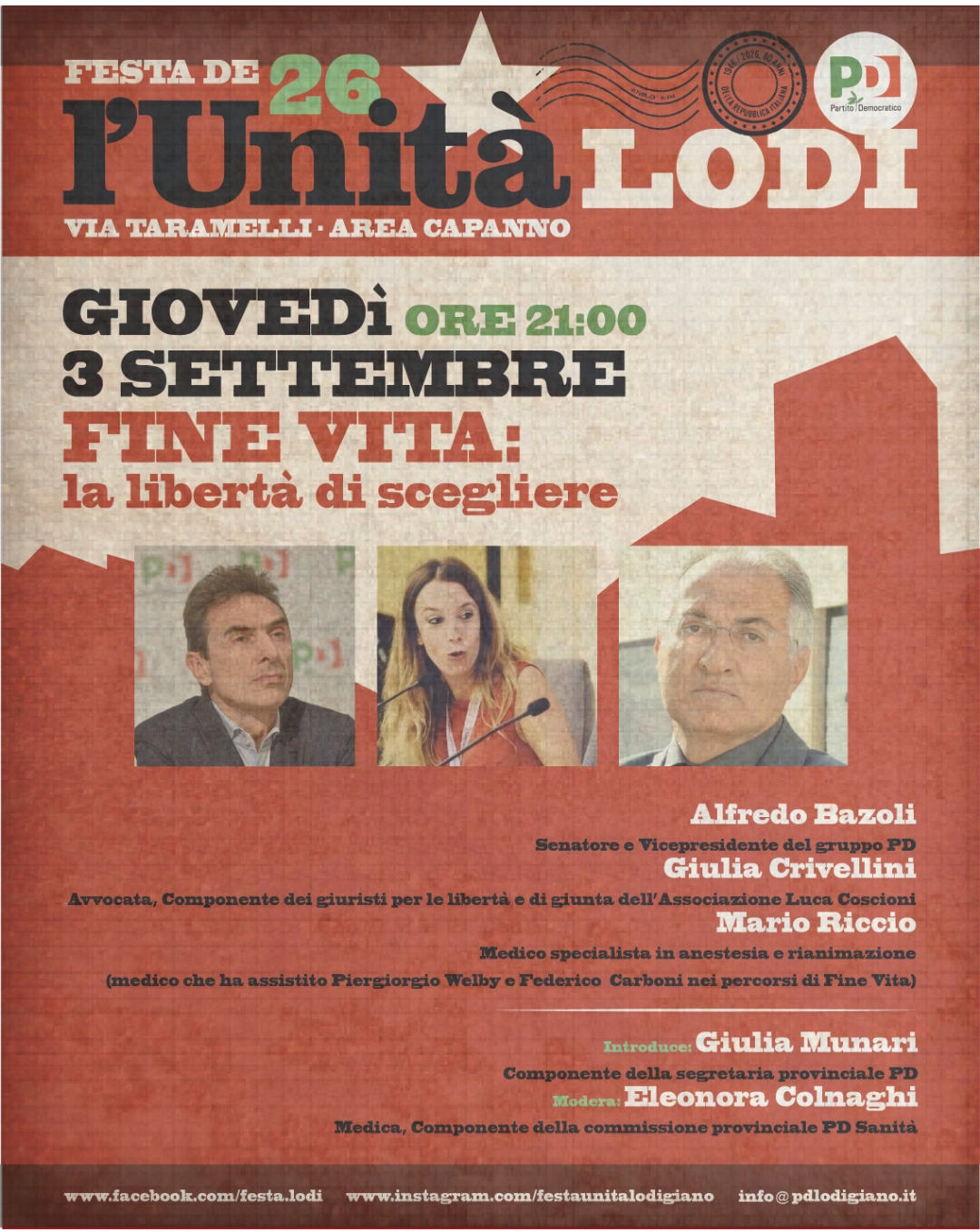Fine vita: la libertà di scegliere
