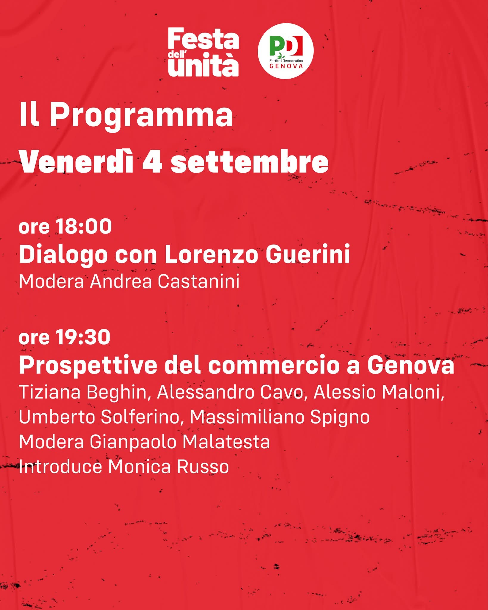 Prospettive del Commercio a Genova
