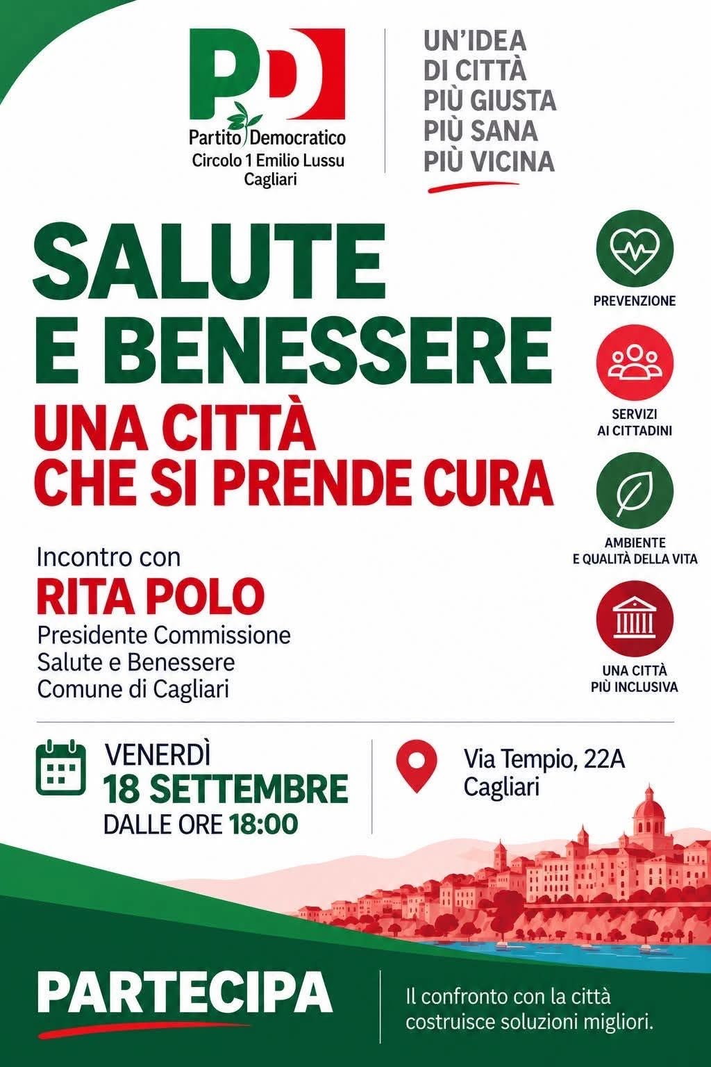 "Salute e Benessere" incontro con Rita Polo