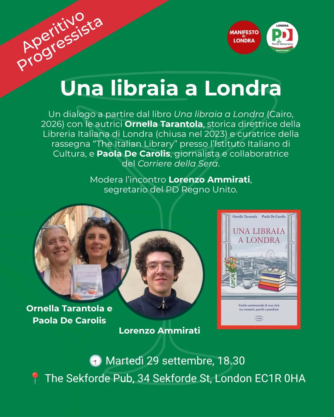 Una libraia a Londra